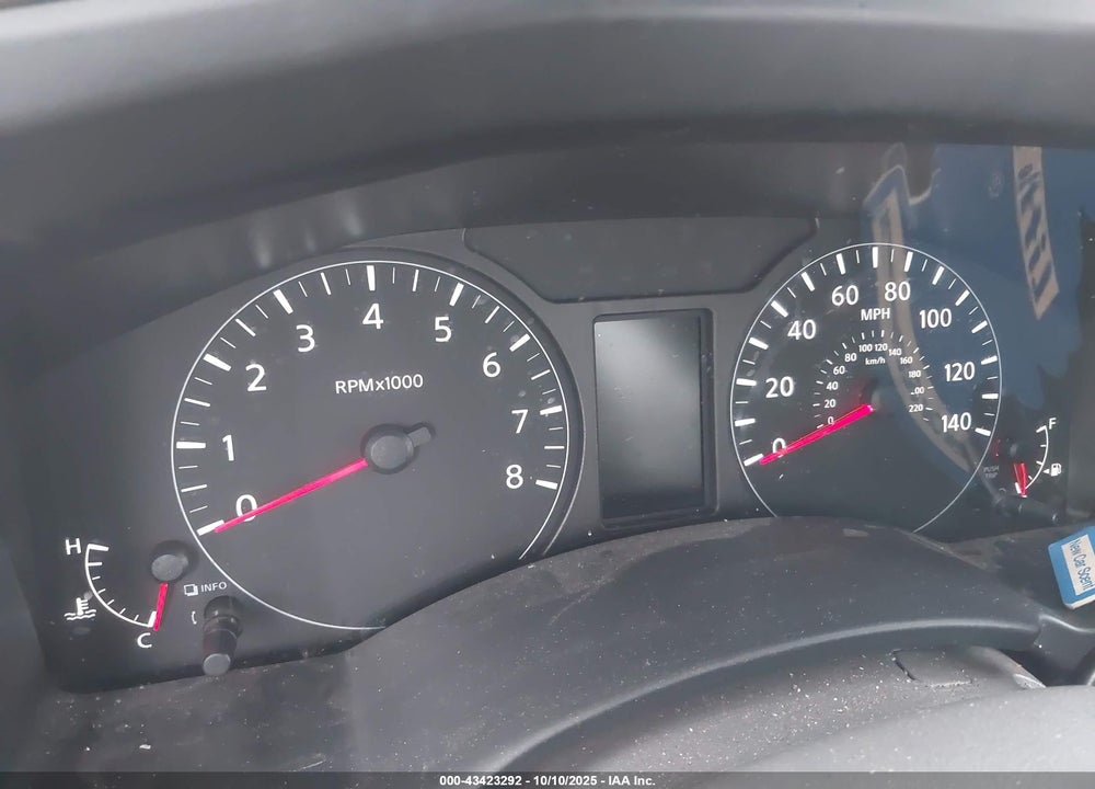 2021 NISSAN NV CARGO NV2500 HD SV STANDARD ROOF V6 VIN: 1N6BF0KY3MN810190