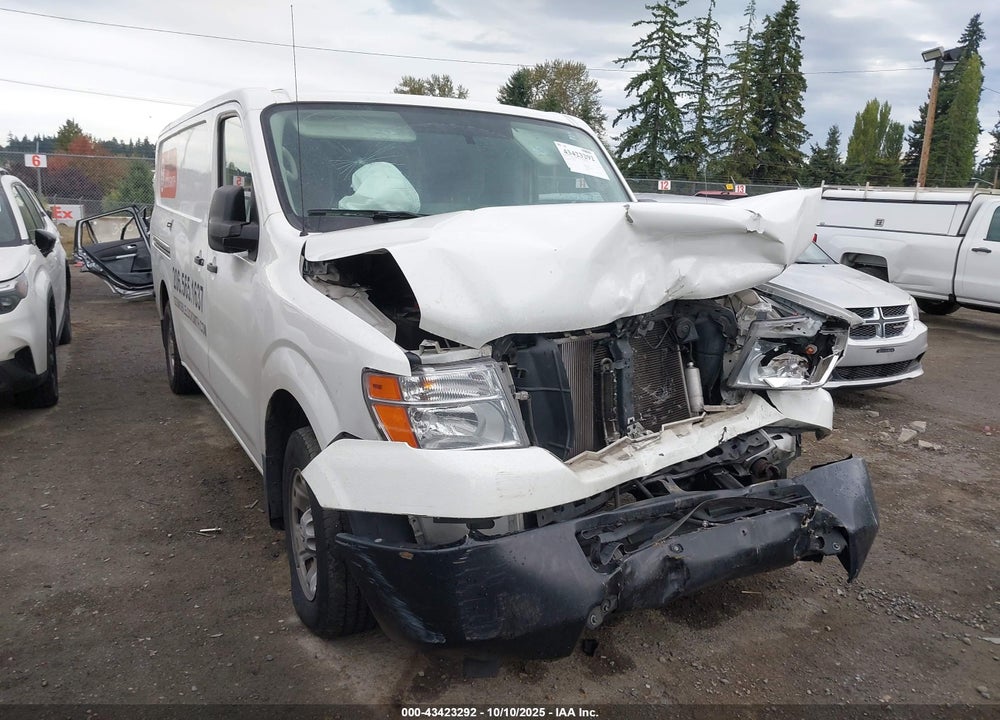 2021 NISSAN NV CARGO NV2500 HD SV STANDARD ROOF V6 VIN: 1N6BF0KY3MN810190