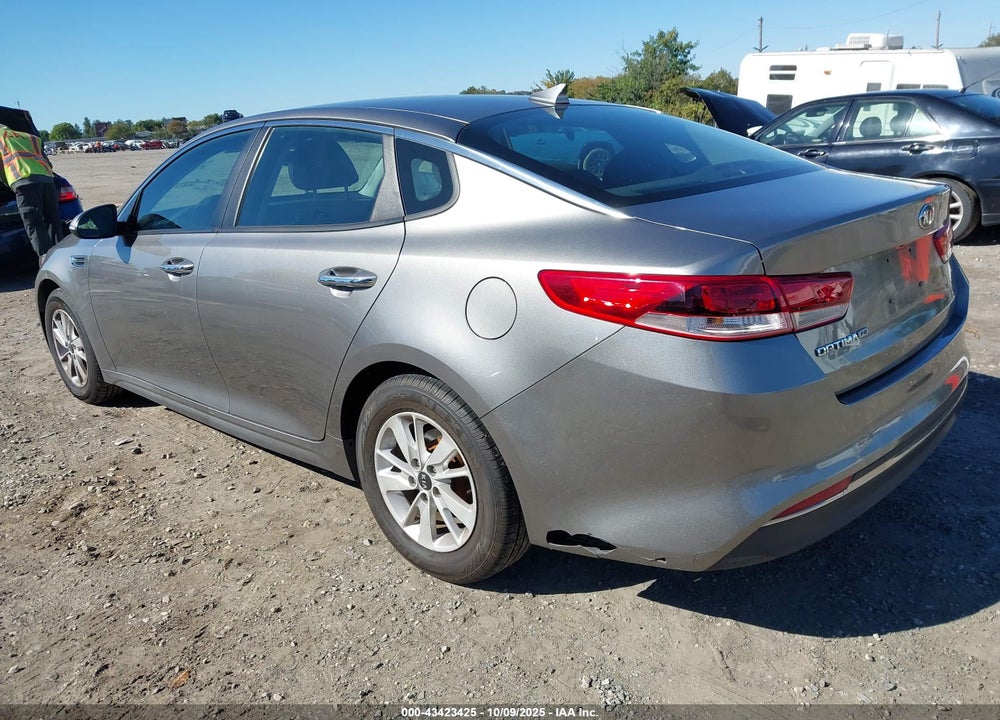2016 KIA OPTIMA VIN: 5XXGT4L31GG116237