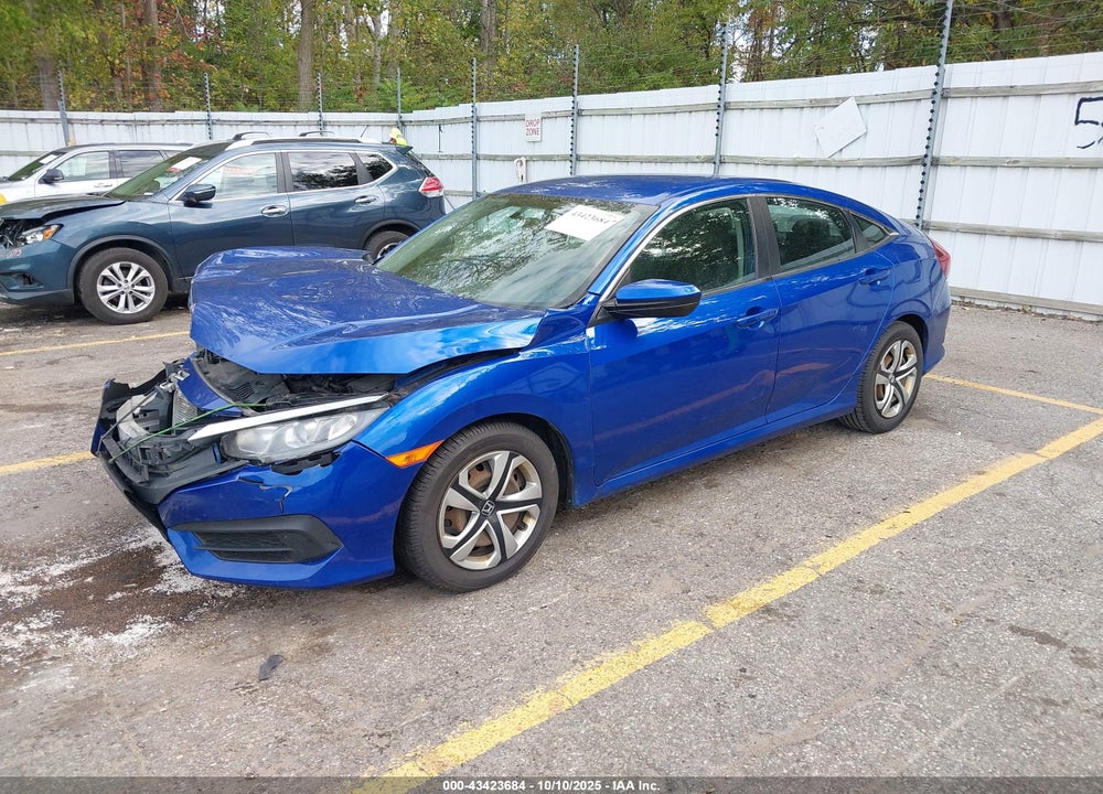 2016 HONDA CIVIC VIN: 19XFC2F51GE014944