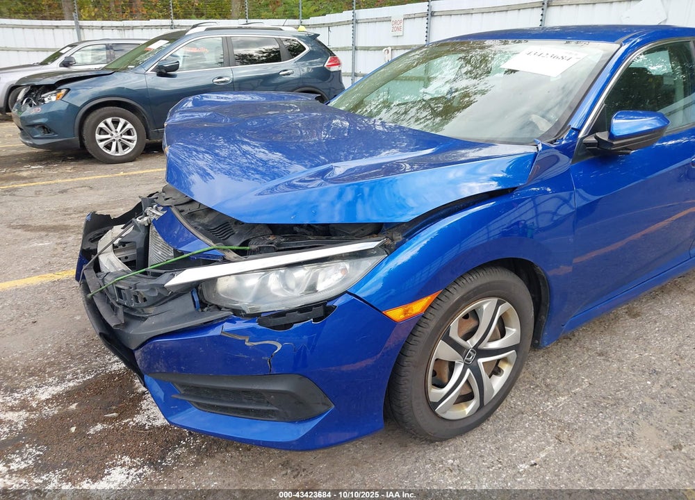 2016 HONDA CIVIC VIN: 19XFC2F51GE014944