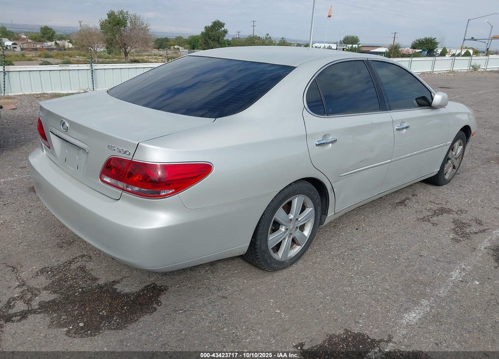 2005 LEXUS ES 330 VIN: JTHBA30G255066045