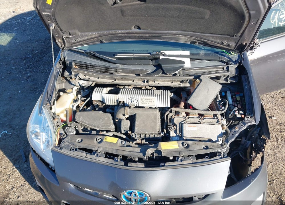 2011 TOYOTA PRIUS FOUR VIN: JTDKN3DU6B1455716
