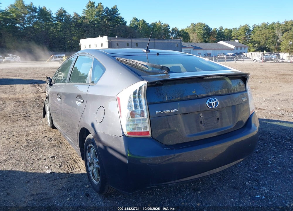 2011 TOYOTA PRIUS FOUR VIN: JTDKN3DU6B1455716