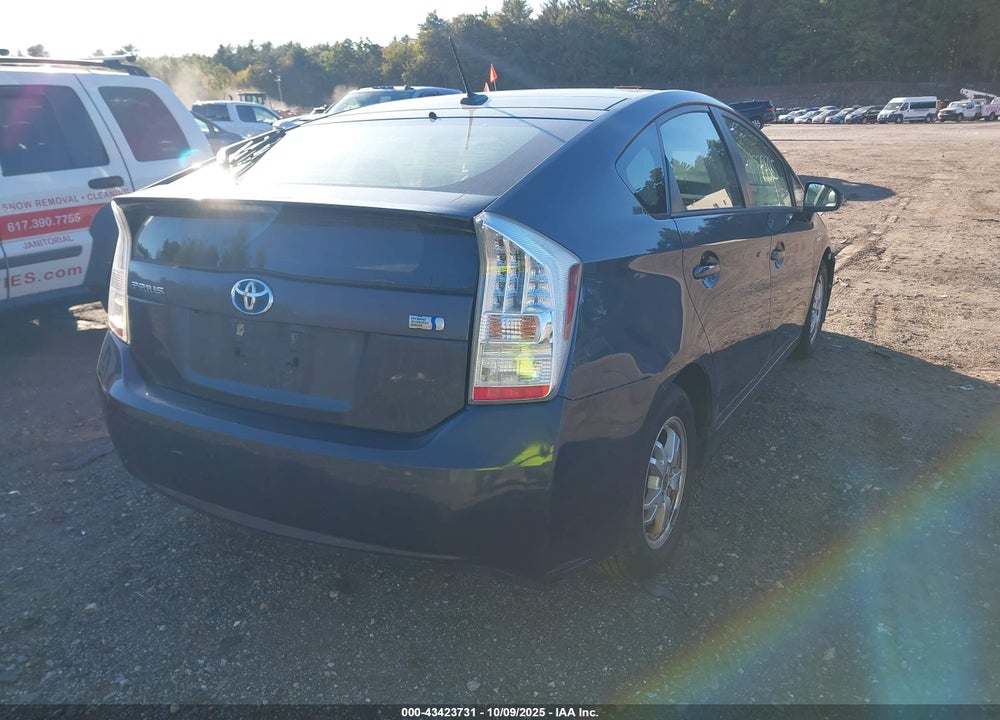 2011 TOYOTA PRIUS FOUR VIN: JTDKN3DU6B1455716