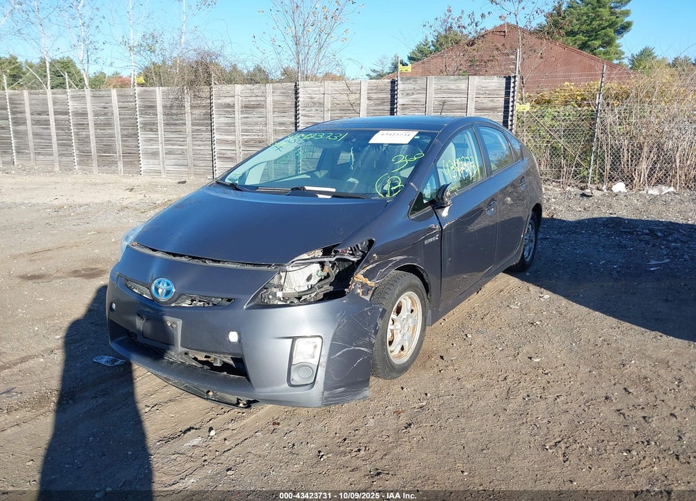 2011 TOYOTA PRIUS FOUR VIN: JTDKN3DU6B1455716