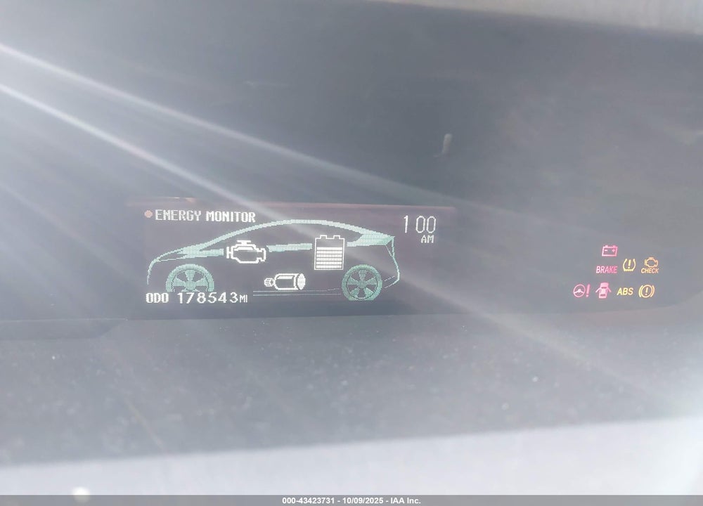 2011 TOYOTA PRIUS FOUR VIN: JTDKN3DU6B1455716