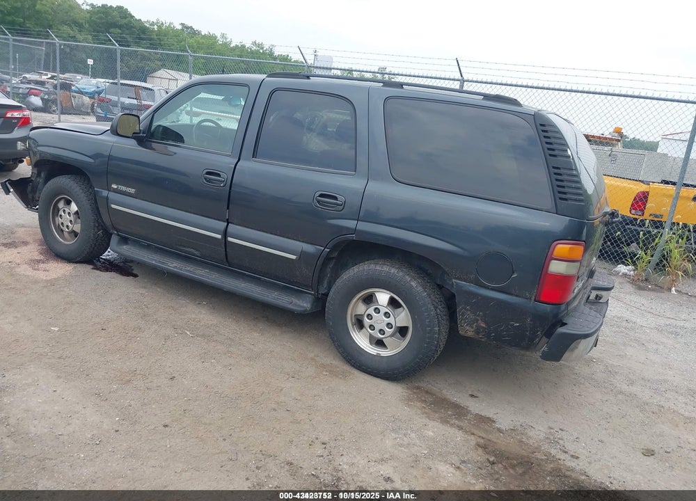 2003 CHEVROLET TAHOE LT VIN: 1GNEK13Z43J166270