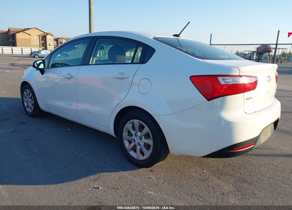 2013 KIA RIO VIN: KNADM4A39D6262749
