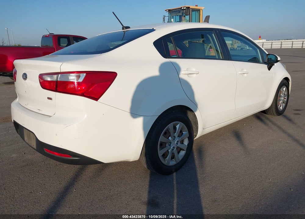 2013 KIA RIO VIN: KNADM4A39D6262749