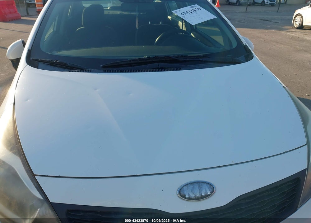 2013 KIA RIO VIN: KNADM4A39D6262749