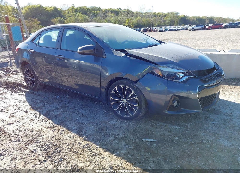 2015 TOYOTA COROLLA S PLUS VIN: 2T1BURHE2FC386145
