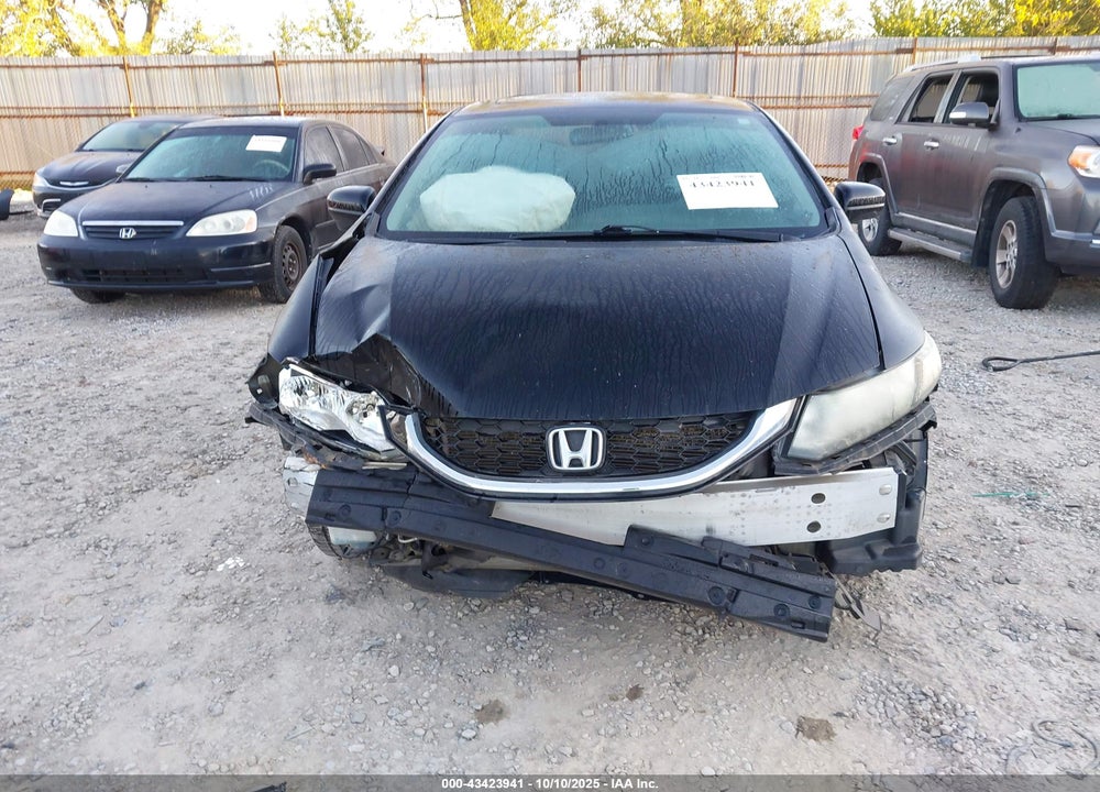 2014 HONDA CIVIC EX VIN: 19XFB2F82EE200812