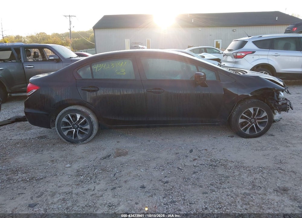 2014 HONDA CIVIC EX VIN: 19XFB2F82EE200812