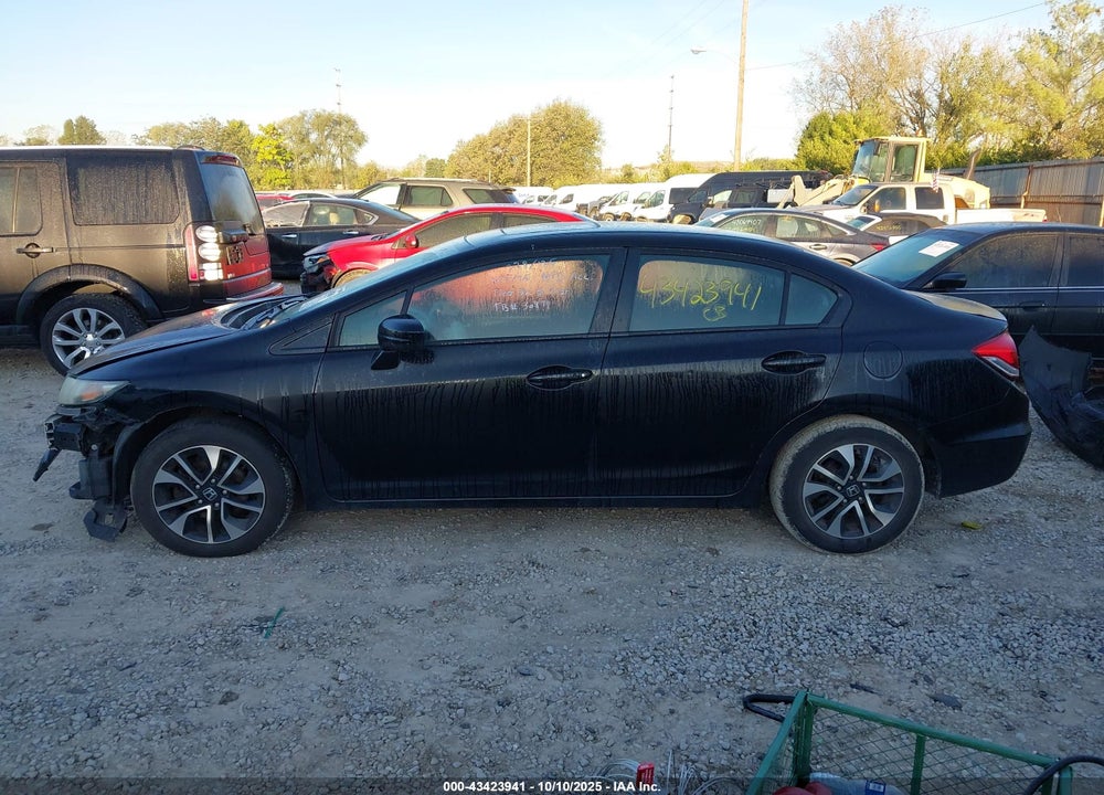2014 HONDA CIVIC EX VIN: 19XFB2F82EE200812