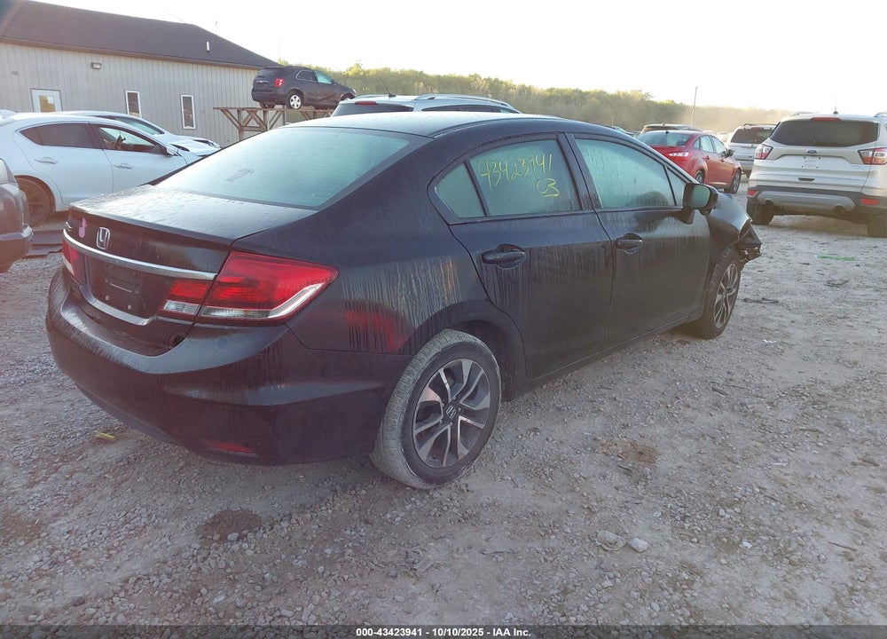 2014 HONDA CIVIC EX VIN: 19XFB2F82EE200812