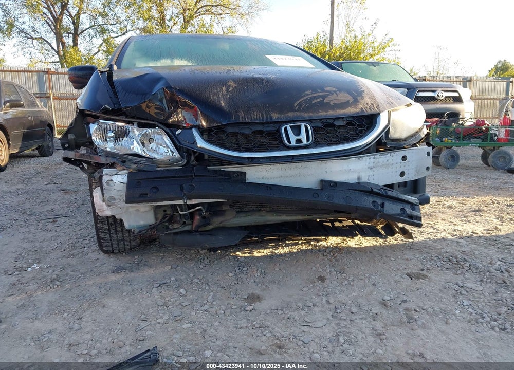 2014 HONDA CIVIC EX VIN: 19XFB2F82EE200812