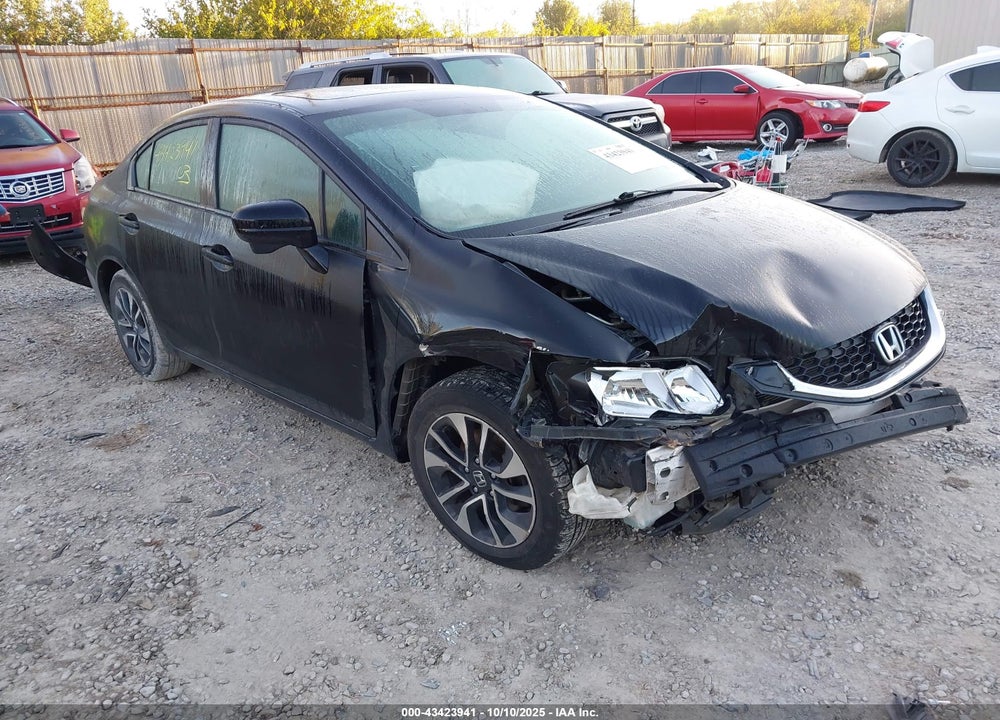 2014 HONDA CIVIC EX VIN: 19XFB2F82EE200812