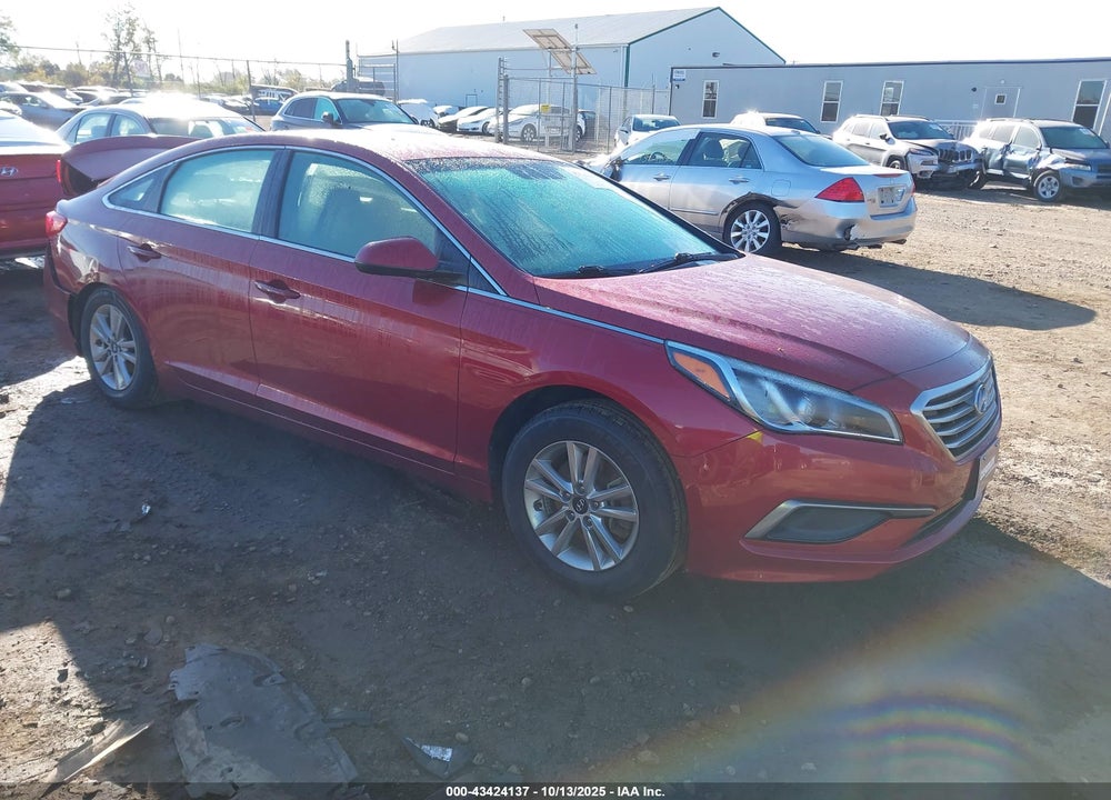 2016 HYUNDAI SONATA SE VIN: 5NPE24AF4GH389216