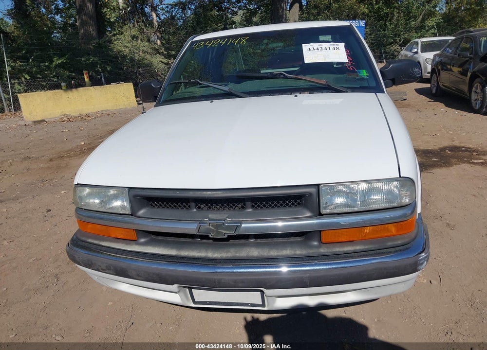 2002 CHEVROLET S-10 LS VIN: 1GCCS19W228243706