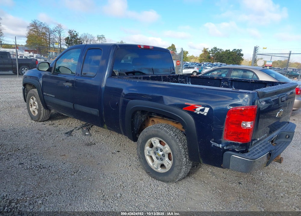 2007 CHEVROLET SILVERADO 1500 VIN: 2GCEK19J771631120