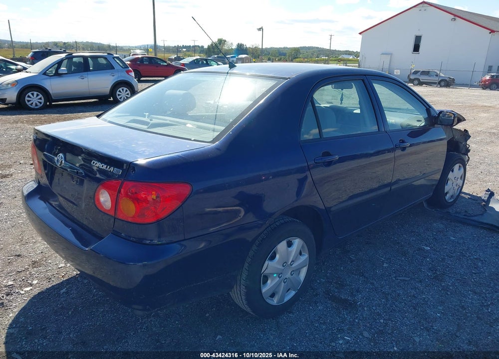 2004 TOYOTA COROLLA CE VIN: 2T1BR32E04C276876