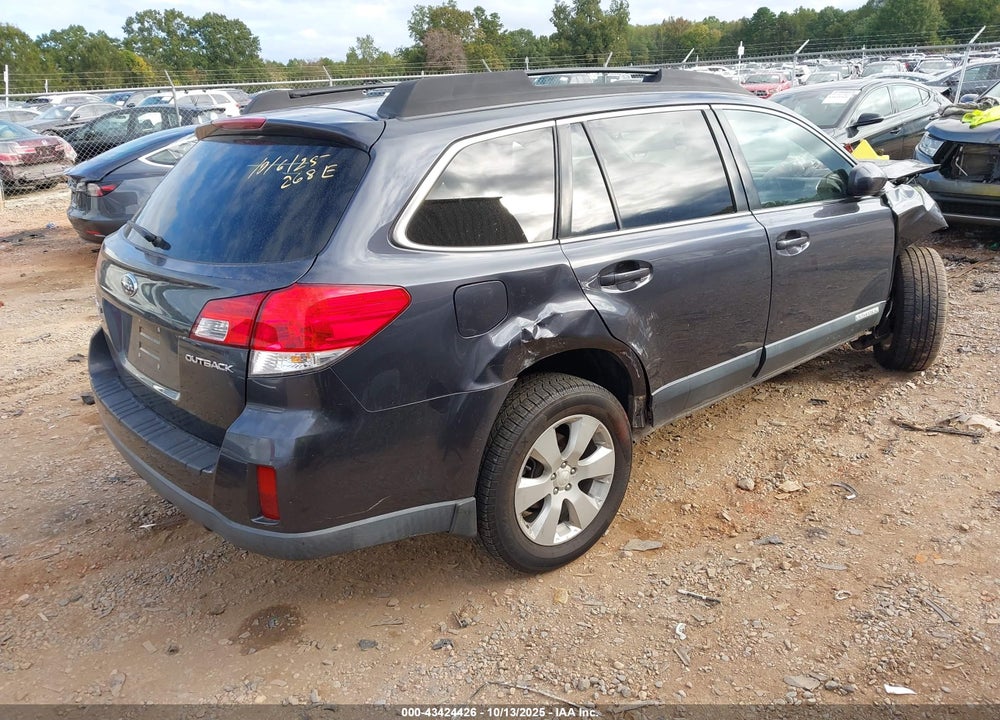 2012 SUBARU OUTBACK VIN: 4S4BRCCC6C3249648