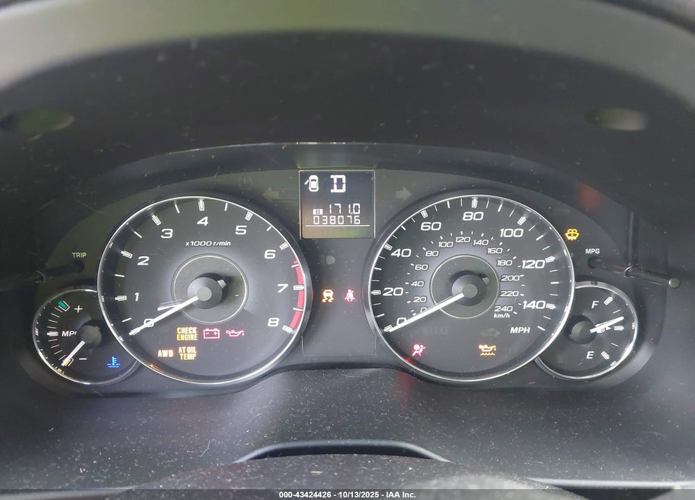 2012 SUBARU OUTBACK VIN: 4S4BRCCC6C3249648