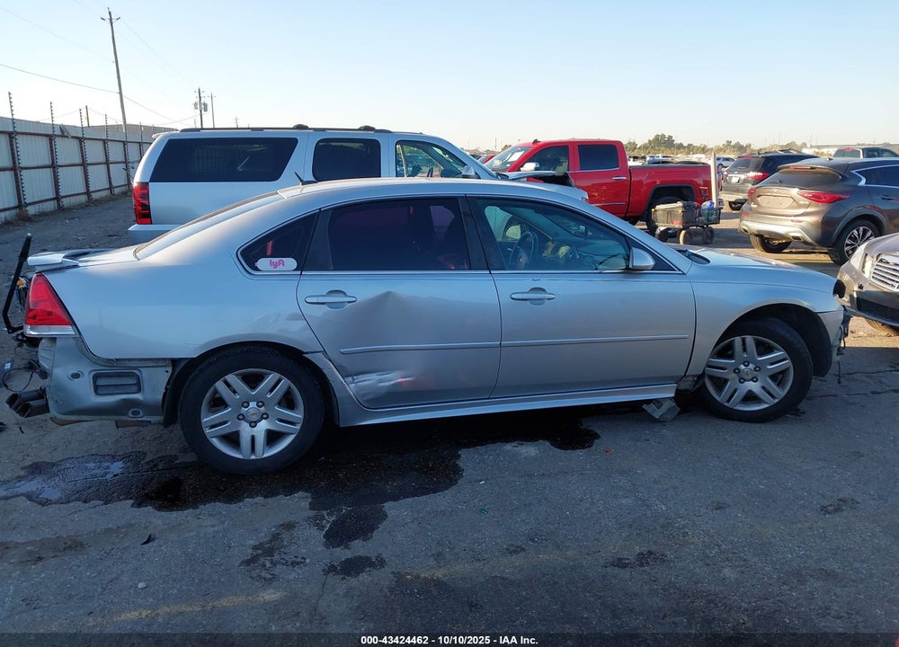 2011 CHEVROLET IMPALA LT VIN: 2G1WG5EK4B1291857