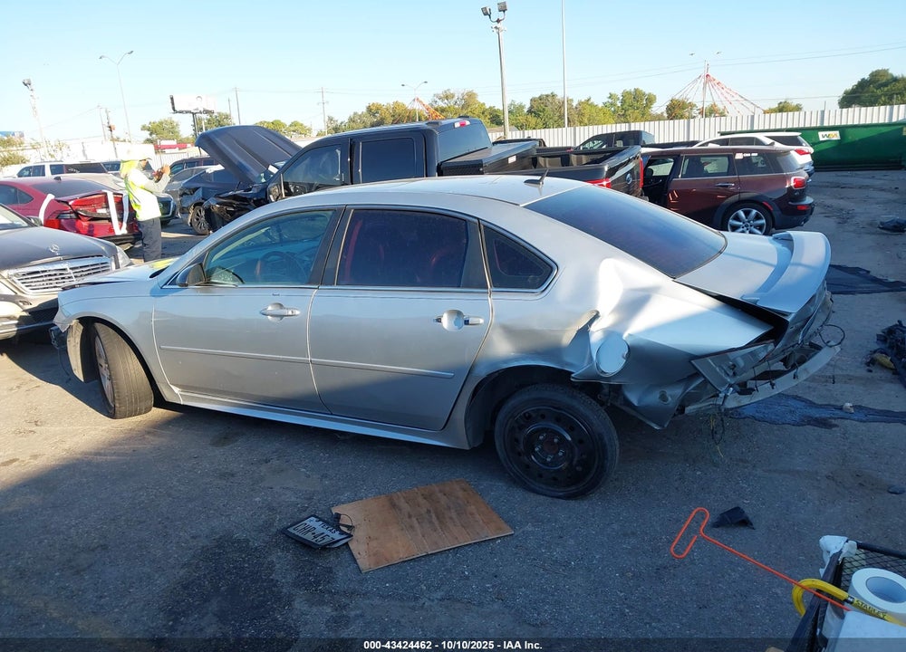 2011 CHEVROLET IMPALA LT VIN: 2G1WG5EK4B1291857