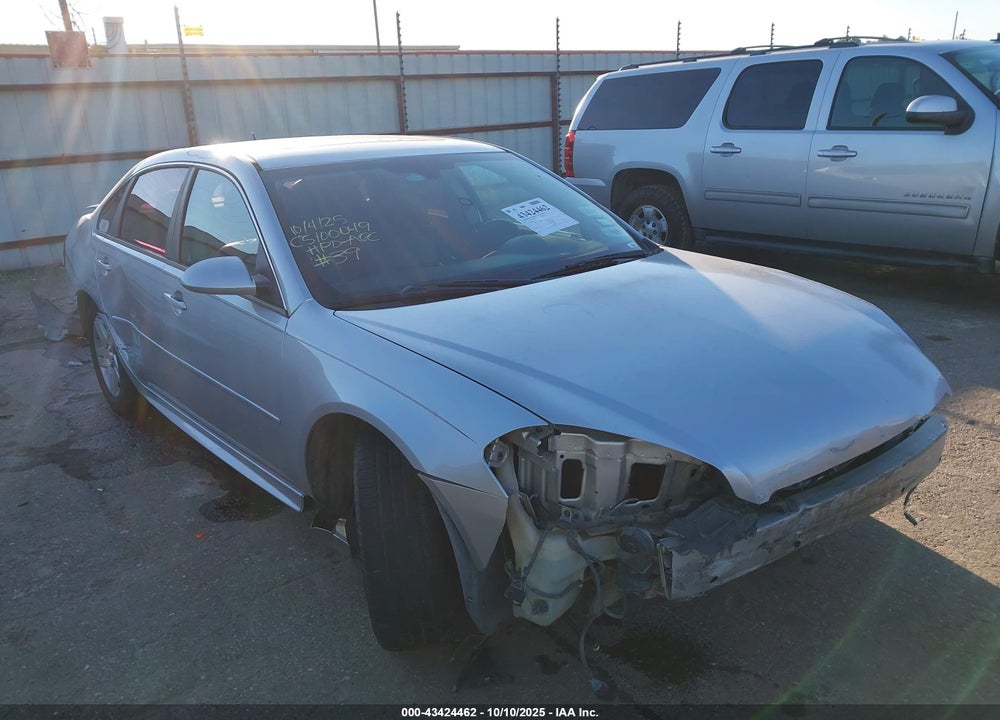 2011 CHEVROLET IMPALA LT VIN: 2G1WG5EK4B1291857