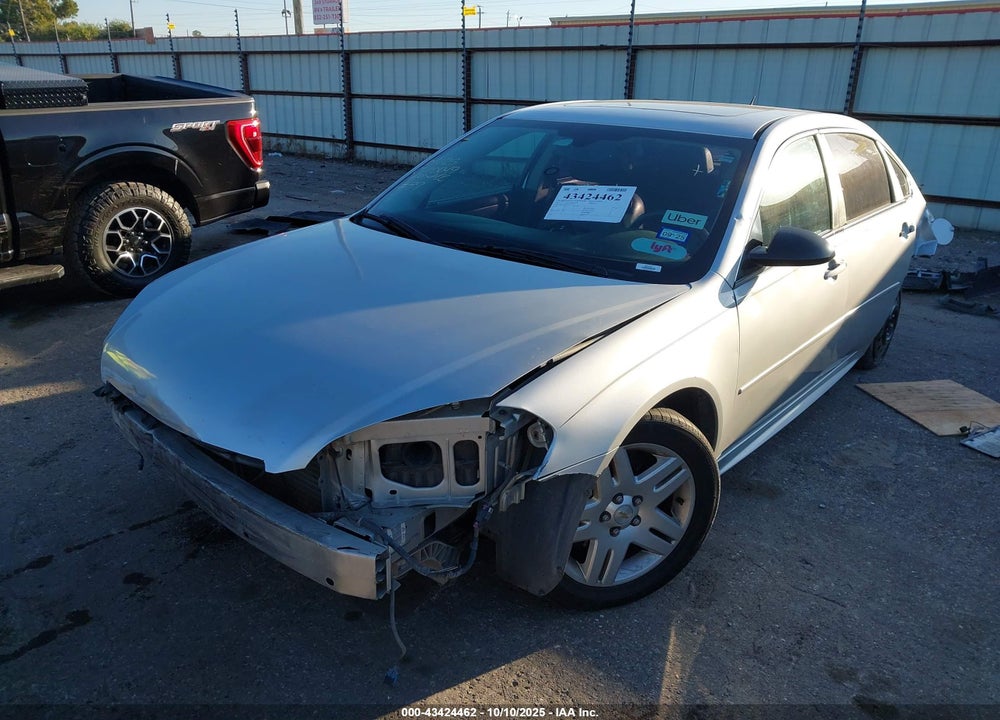2011 CHEVROLET IMPALA LT VIN: 2G1WG5EK4B1291857