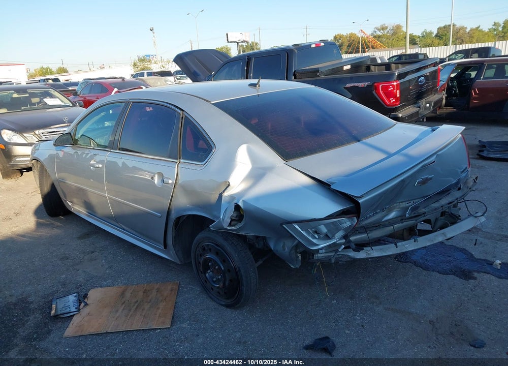 2011 CHEVROLET IMPALA LT VIN: 2G1WG5EK4B1291857