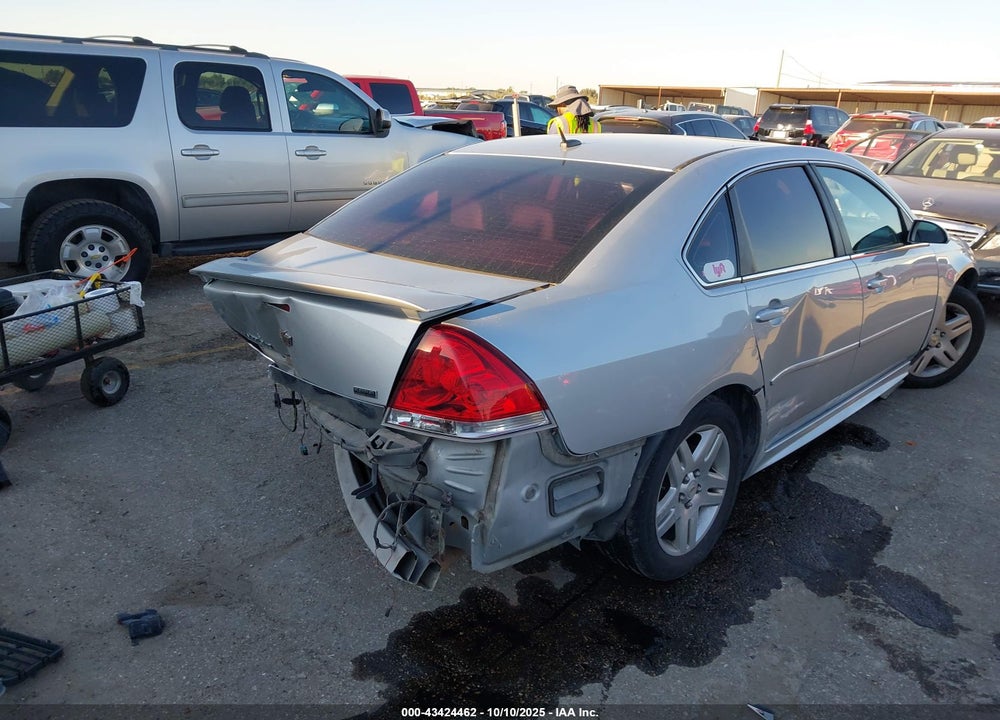 2011 CHEVROLET IMPALA LT VIN: 2G1WG5EK4B1291857