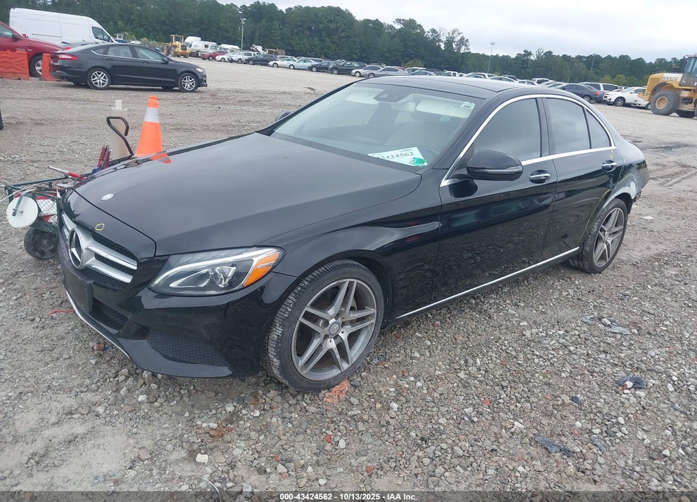 2016 MERCEDES-BENZ C CLASS VIN: WDDWF4JB0GR171679
