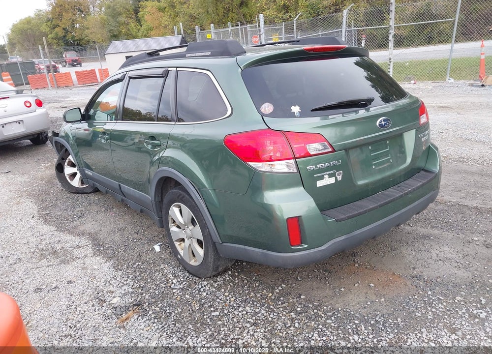 2010 SUBARU OUTBACK 2.5I PREMIUM VIN: 4S4BRBCC1A3367503