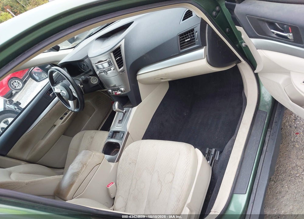 2010 SUBARU OUTBACK 2.5I PREMIUM VIN: 4S4BRBCC1A3367503