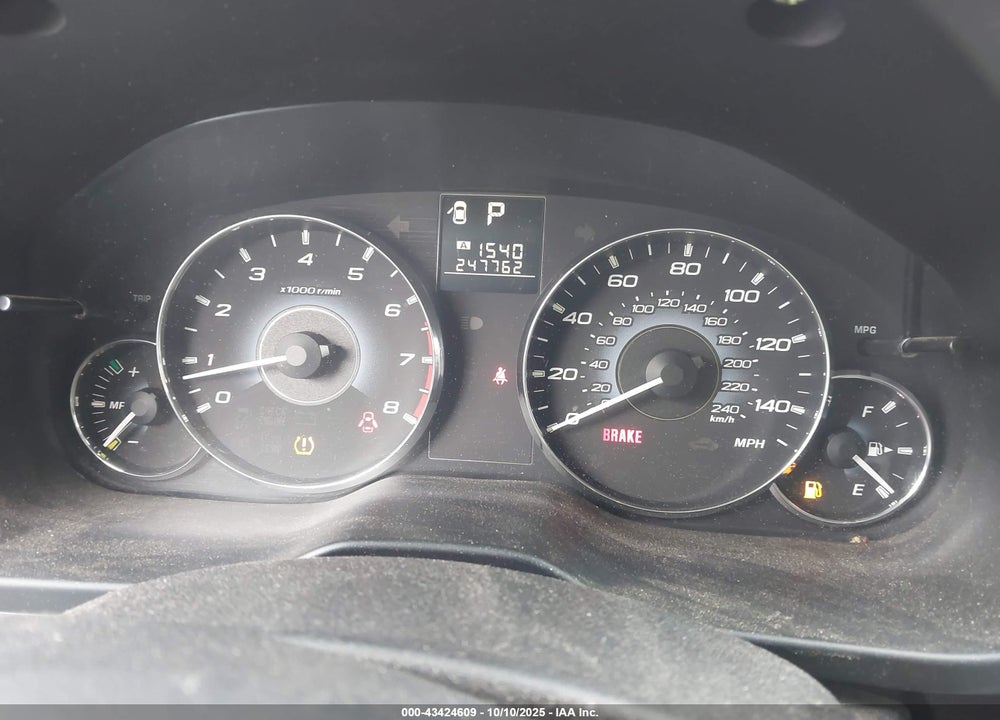 2010 SUBARU OUTBACK 2.5I PREMIUM VIN: 4S4BRBCC1A3367503