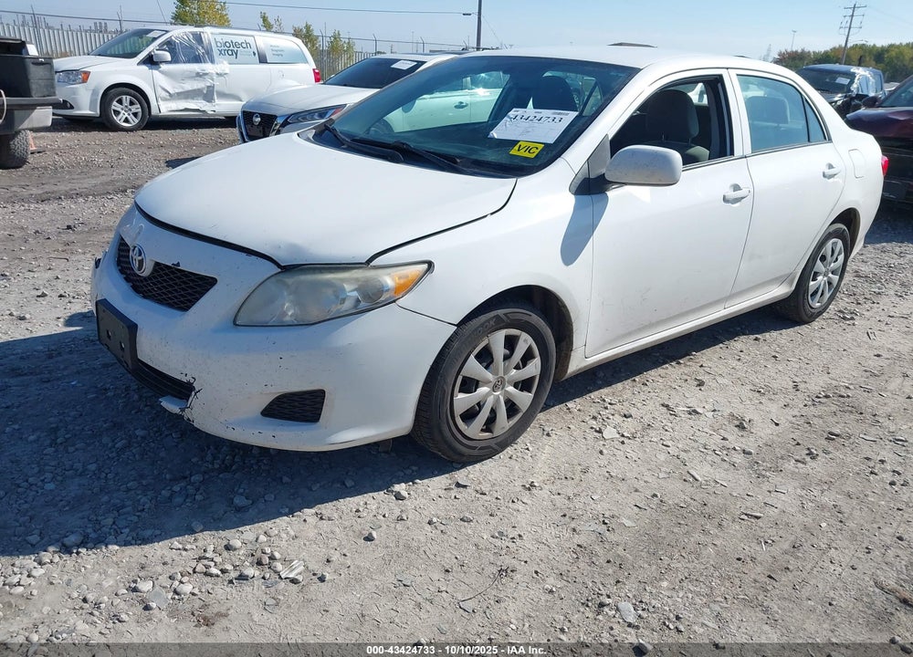 2010 TOYOTA COROLLA LE VIN: 2T1BU4EE6AC518162