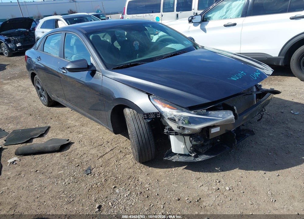 2021 HYUNDAI ELANTRA SEL VIN: 5NPLM4AG7MH039567