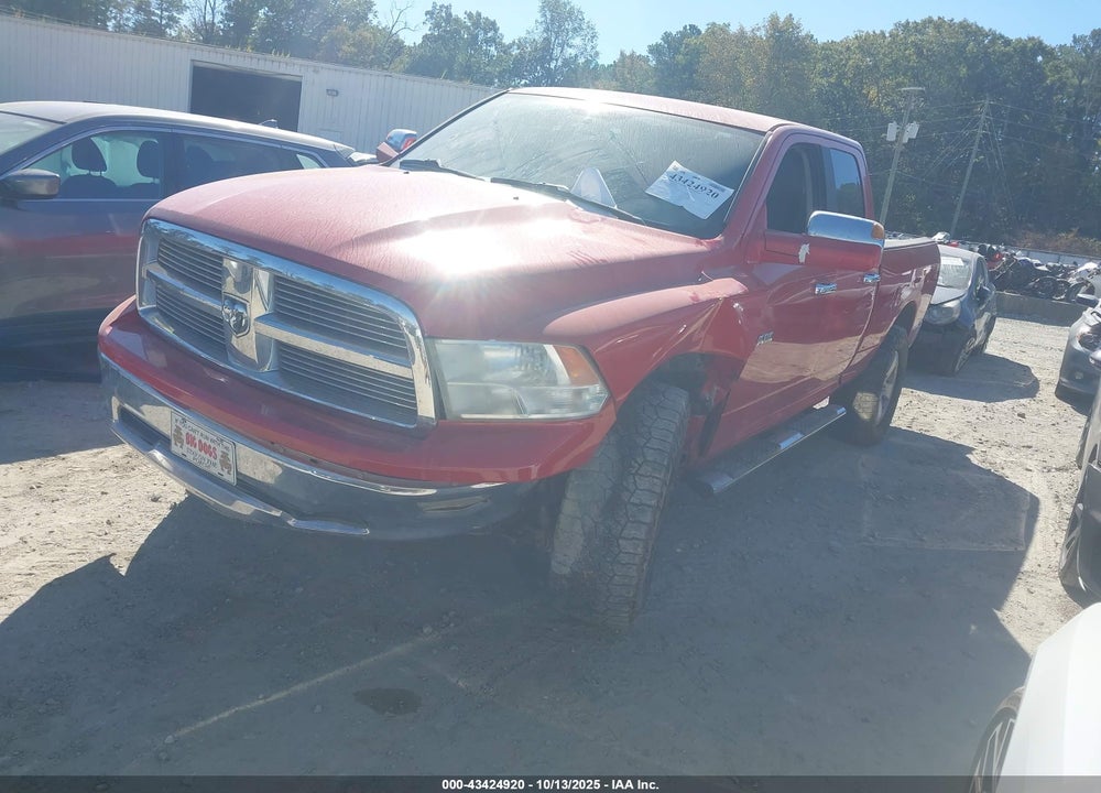2010 DODGE RAM 1500 SLT/SPORT/TRX VIN: 1D7RV1GP3AS128259