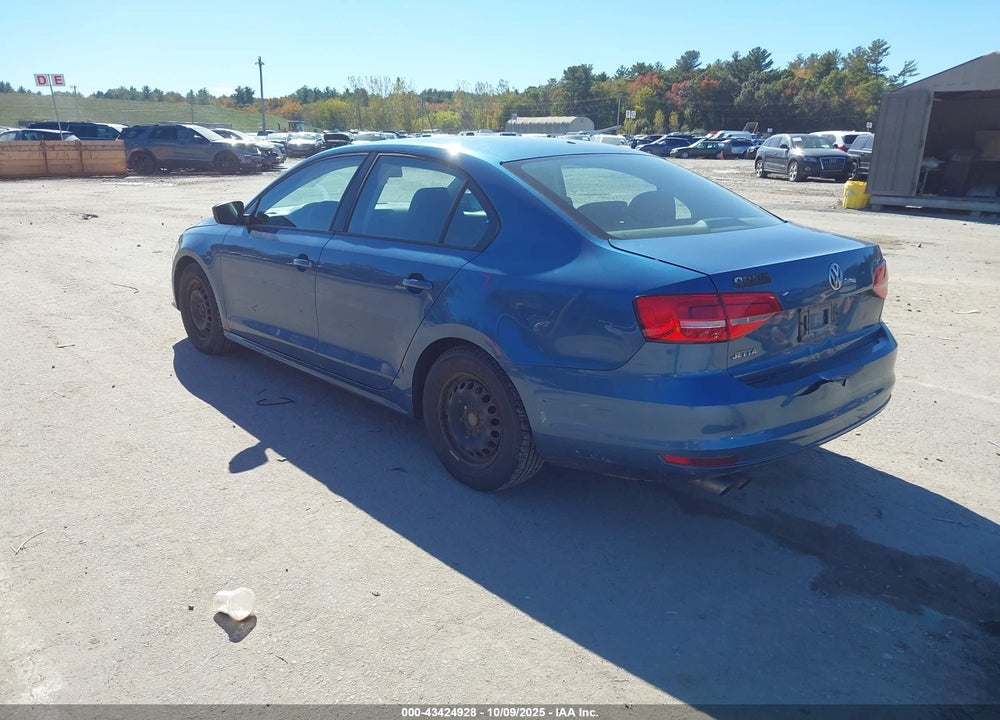 2015 VOLKSWAGEN JETTA VIN: 3VW1K7AJ8FM347061