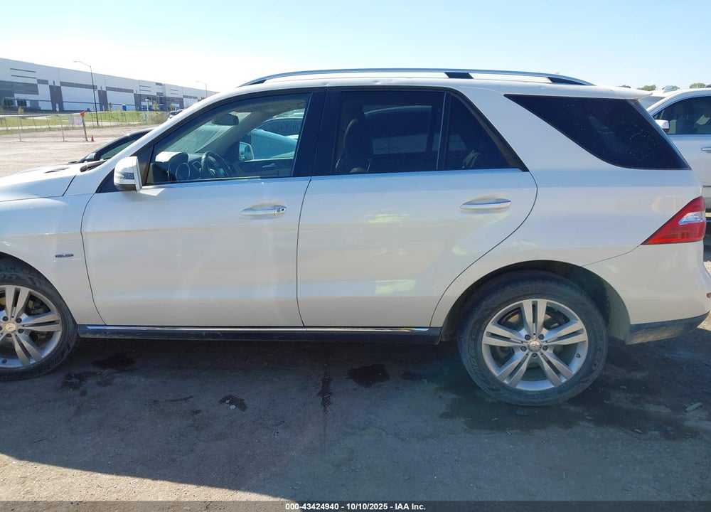 2012 MERCEDES-BENZ ML 350 4MATIC VIN: 4JGDA5HBXCA031140