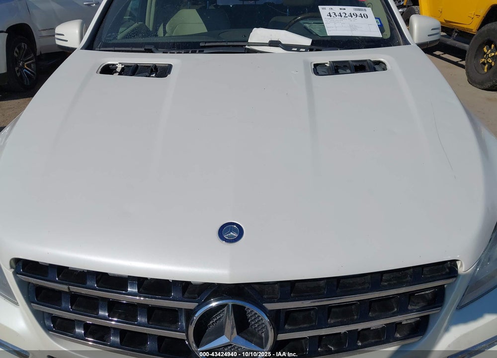 2012 MERCEDES-BENZ ML 350 4MATIC VIN: 4JGDA5HBXCA031140