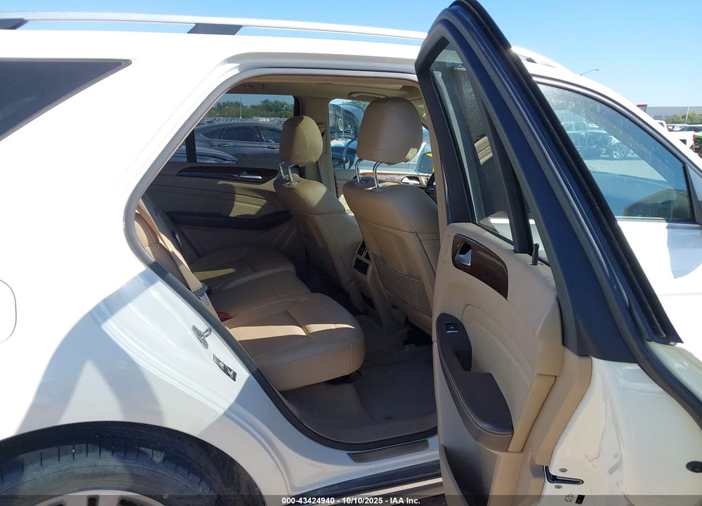 2012 MERCEDES-BENZ ML 350 4MATIC VIN: 4JGDA5HBXCA031140