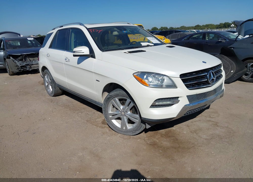 2012 MERCEDES-BENZ ML 350 4MATIC VIN: 4JGDA5HBXCA031140