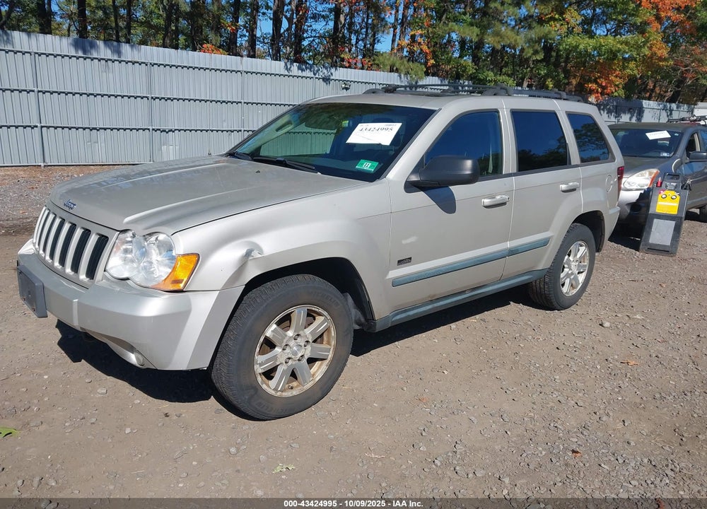 2008 JEEP GRAND CHEROKEE VIN: 1J8GR48K58C153705