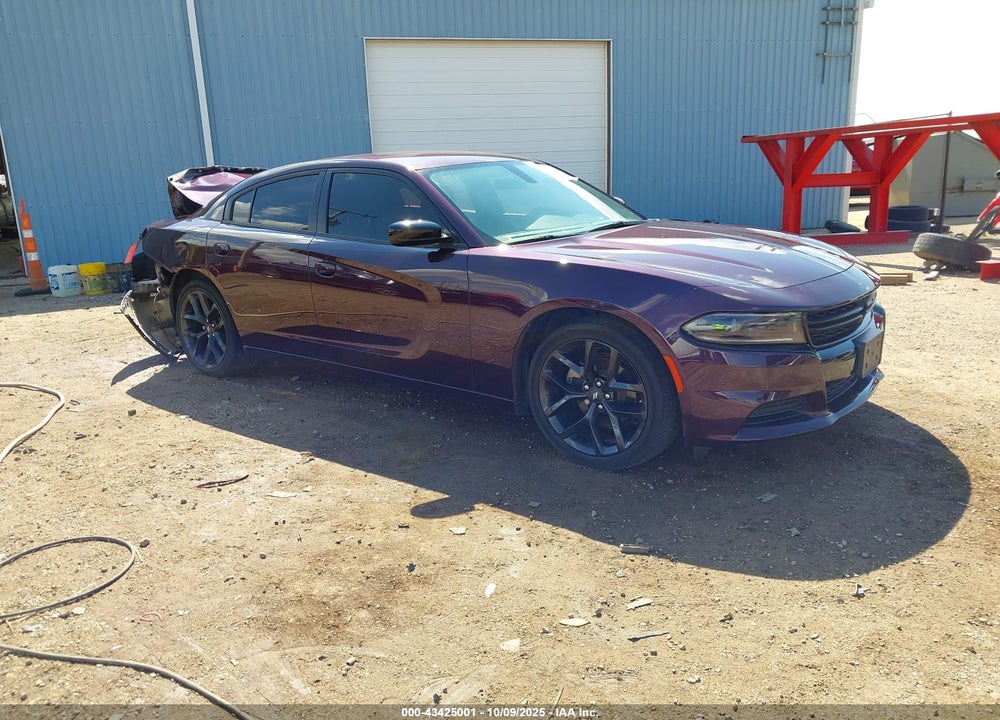 2022 DODGE CHARGER SXT RWD VIN: 2C3CDXBG6NH231593