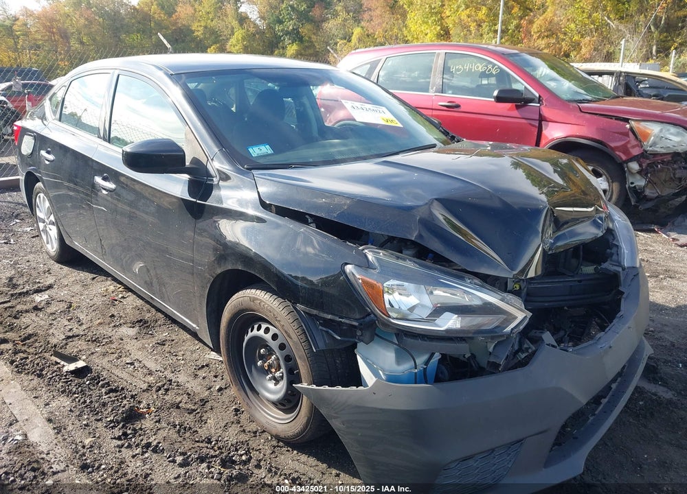 2019 NISSAN SENTRA SV VIN: 3N1AB7AP8KY339197