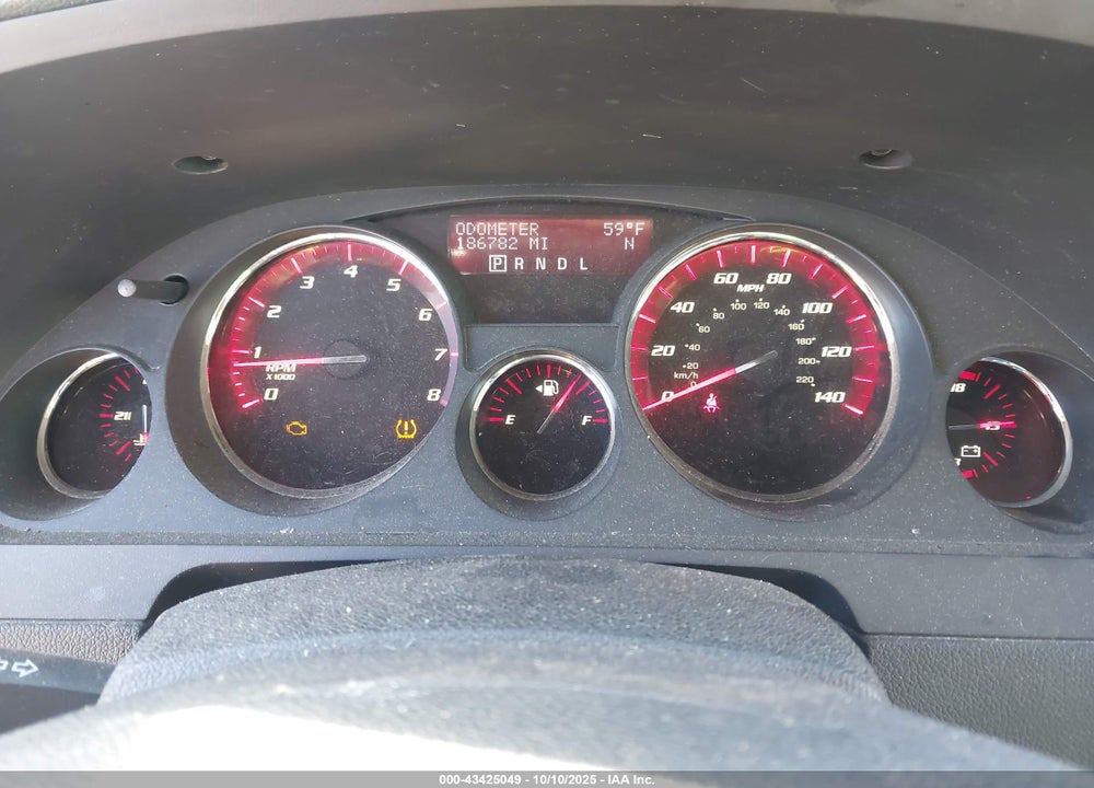 2010 GMC ACADIA SLT-1 VIN: 1GKLVMED9AJ249933